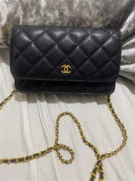 preloved Chanel wallet on chain